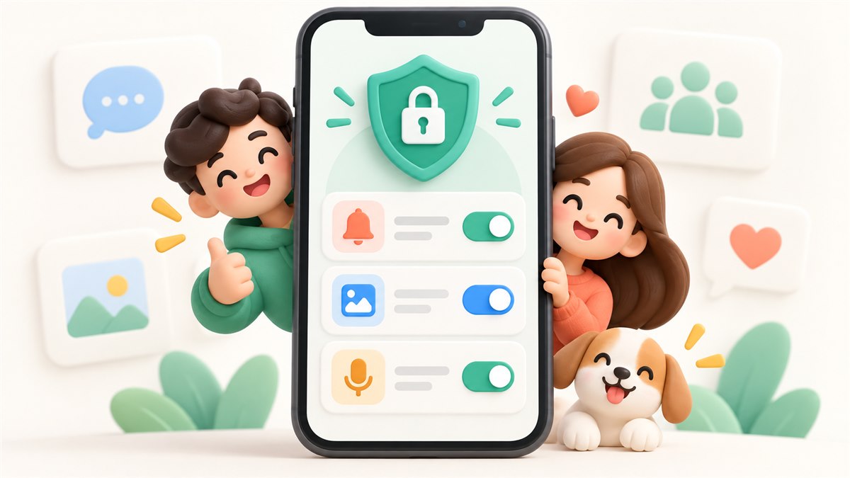呗呗优选权限管理指南：通知、相册与麦克风如何按需设置
