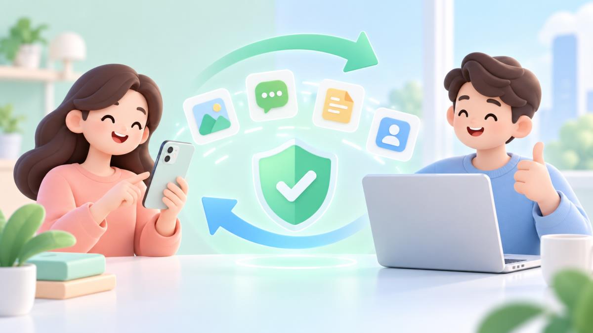 呗呗优选换手机与电脑前检查：登录、通知、聊天与旧设备退出